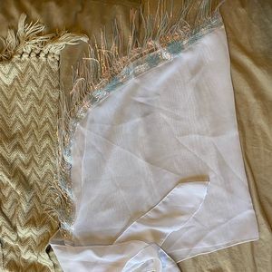 Glittery tassel sarong